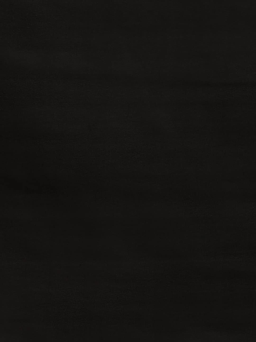 Sunderani Women's  Designer Black Georgette Embroidered Fashion Designing Saree for Women (Sund KK BLACK)