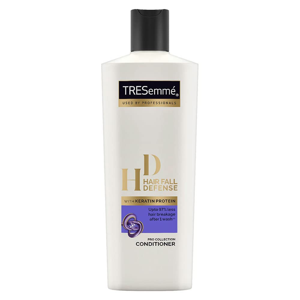 TRESemme Keratin Smooth Conditioner 335 ml, & TRESemme Hair Fall Defence Conditioner 190 ml, With Keratin, Hair Fall Control and Longer, Stronger Hair -Deep Conditions Damaged Hair for Men & Women