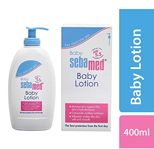 Sebamed Baby Lotion, 400Ml And Sebamed Baby Wash Extra Soft, 200Ml