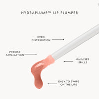 HYUE HydraPlump™ Lip Plumper | 4 ml | Long-term Plumping Effect & Hydration | Non-sticky Formula with Cooling Ice Cube sensation | Jojoba Oil, Vit E & Pomegranate Extract | Flat-tip Applicator (Cinnamon Girl, 4)