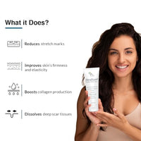 Fixderma Strallium Stretch Mark Cream, Removes Pregnancy stretch marks, Scar removal and Moisturizing Cream, Stretch mark remover for Stomach, thighs & all body parts- 75g