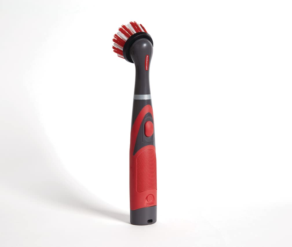Rubbermaid Reveal Power Scrubber 18-Piece Kit, Cordless Electric Battery Powered Scrub Brush, Water Resistant, for Home/Kitchen/Bathroom/Grout/Tile/Shower/Tub Power Scrubber Ultimate Kit