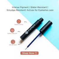 FeMent Clean Beauty Aqua Eye Liner, Intense Pigment, Long Lasting, Clean & Lightweight, Water & Smudge Resistant - Ocean Breeze (Blue)