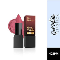 Blue Heaven Get Matte Lipstick | Soft Matte Finish and Lightweight Formula | Intense Pigment | Long-Lasting Lipsticks For Women | 403 | 4GM