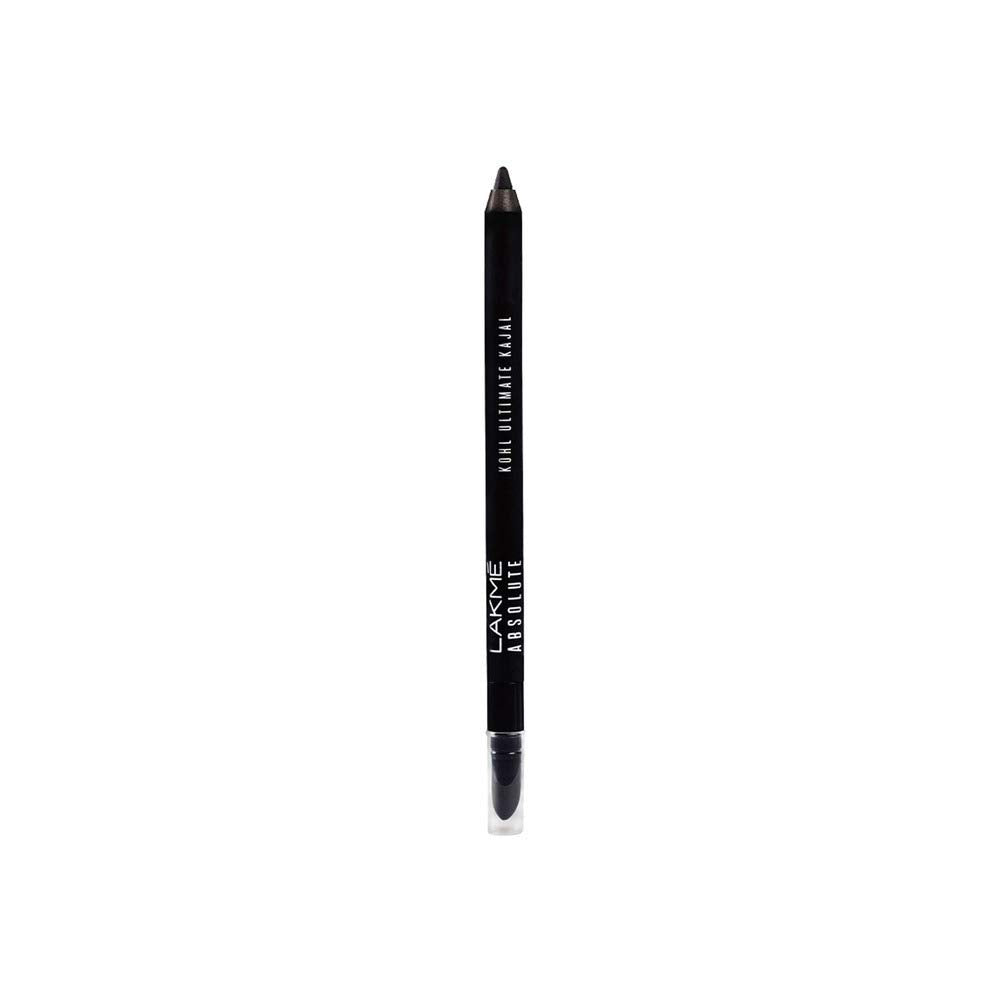 Lakmé Absolute Ultimate Kohl Kajal, Black, Water Resistant, Lasts Upto 16 Hrs, 1.2 g