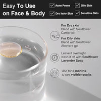 Soulflower Lavender Essential Oil for Healthy Hair & Growth, Skin, Hair Fall Control and Relaxing Sleep| Lavandula Angustifolia | Ecocert Certified Organic 100% Pure, Natural, Undiluted | 10ml