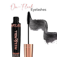 MARY JO K Volume Mascara – MJK-102 | Intense Black, Volumizing & Lengthening Mascara | Smudge-Proof, Waterproof, Long-Lasting | Curl-Enhancing Brush for Bold Lashes