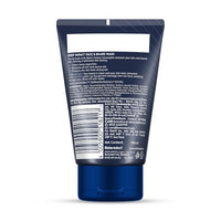 NIVEA MEN Deep Impact Face Wash 100g | With Black Carbon | Intense Clean, For Beard & Face | Removes Oil and Impurities