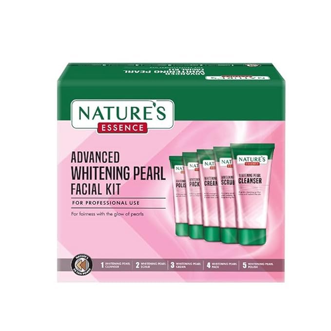 Natures Essence Advanced Whitening Pearl Facial Kit 500 gm