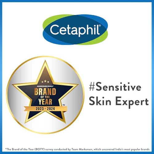 Cetaphil Moisturizing Lotion for Dry to Normal, Sensitive Skin| 100 ml| Moisturizer with Niacinamide, Panthenol| Non-greasy, Won t Clog Pores| Dermatologist Recommended| Paraben, Sulphate Free