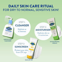 Cetaphil Moisturising Cream for Face & Body, Dry to Normal skin, 80 gm (Pack of 3)