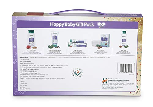 Himalaya Happy Baby Gift Pack ( 5 IN 1) - (Soap, Shampoo, Lotion, Diaper Rash Cream, Baby Cream)