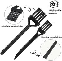 Anti Static ESD Brush for PC Lab Cleaning Brush for Keyboard, Electronics Cleaner Brushes Computer Keyboard, Small Portable Cleaning Kit for Printer Cleaner Gap Vent Track Narrow Space - 6pcs