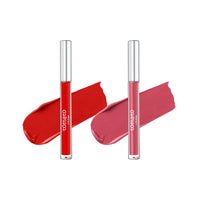 FLiCKA Tomato Liquid Matte Lipstick Transfer Proof, Smudge Proof, Non-Sticky, Creamy Lightweight Shade 6 & Shade 10 Combo