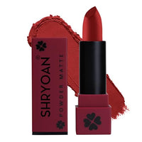 Shryoan Powder Matte Lipstick with Moisturizing and Hydrating Formula | For Every Day Use (3.2g) (Shade-01, Shade-01)