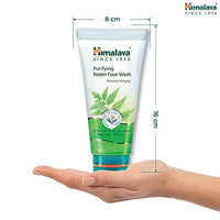 Himalaya Herbals Purifying Neem Face Wash, 2x150ml (Saver pack)