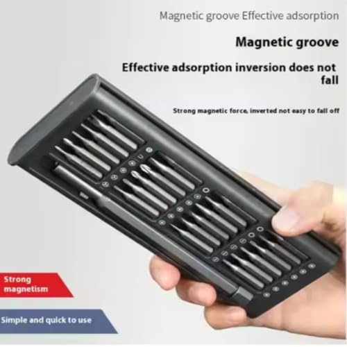 24 - in - 1 Precision Screwdriver Set - Magnetic Repair Tool Kit for Electronics, Phones, Laptops