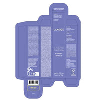 Laneige Lip Glowy Balm | Moisturizing Lip Treatment with Vitamin C + Shea Butter for Soft, Smooth and Glowing Lips | Korean Lip Balm For Dry Chapped Lips |Intense Hydration| BlueBerry |10Gm