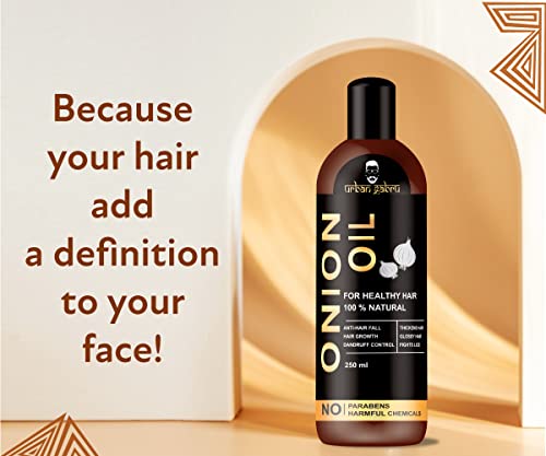 Urbangabru Hair Volumizing Powder 10 GM & Red Onion Oil 250 ML - Men's Grooming Combo Kit