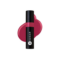 SUGAR Cosmetics Partner In Shine Transferproof Glossy Lipstick | Lasts upto 24hrs | Transferproof & Smudgeproof - 3ml - 09 Raspberry Rosé