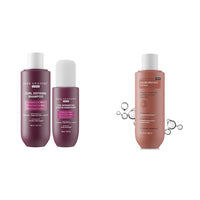 Bare Anatomy Curl Defining Shampoo + Curl Intensifying Leave In Conditioner Cream |Women & Men | 250 ml + 140ml Hair Colour Protect Shampoo, Dry & Frizzy Coloured Hair For Unisex, 250ml