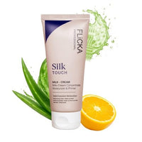 FLiCKA Silk Touch 3 in 1 Moisturizer and Primer for Face | Hydrating, Lightweight, Long-Lasting | Pore Minimizer | Dermatologically Tested | All Skin Types | Makeup Base | 60g | Cruelty-Free