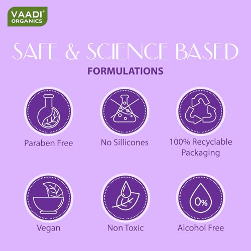 Vaadi Herbals Under Eye Cream, Almond Oil and Cucumber Extract, 30g x 3