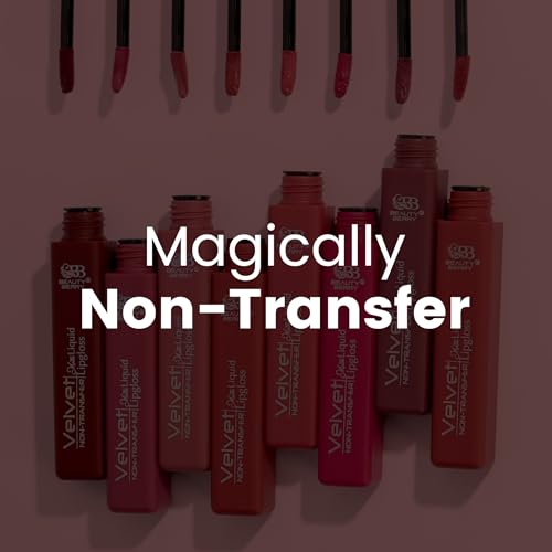 Beauty Berry Velvet Non Transfer Liquid Lipstick for Women (Candy Pop)