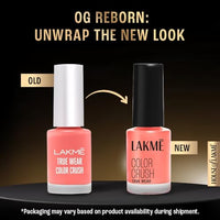 Lakmé True Wear Color Crush Glossy Finish Nail Polish, Long Lasting & Vibrant Nail Paint, 103, 6Ml