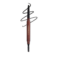 Charmacy Milano Intense Eyebrow Filler (Brown) - 0.3 g, Natural Brows, Built in Spoolie Brush, Dual Function, Sweat Resistant, Triangular Pencil Tip, Eyebrow Expert, Vegan, Cruelty Free, Non-Toxic