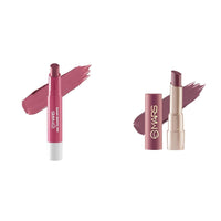 MARS Matte Super Stay Lipstick |(2.6 gm) (16-ANGEL WINGS) Creamy Matte Long Lasting Lipstick for Women (3.2 gm) (17-Sultry Samba)