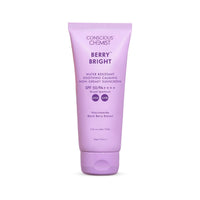 Conscious Chemist® Sunscreen SPF 50 PA++++ | 50g | Sunscreen for Oily Skin, Gel Sunscreen, Niacinamide with Black Berry Extract, Hybrid Lightweight, All Skin Types - Berry Bright