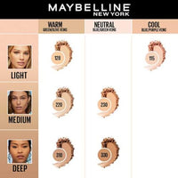 Maybelline New York Fit Me Shade 220 Natural Beige, Matte Compact Powder For Oily Skin, 8G - Powder That Protects Skin From Sun, Absorbs Oil, Sweat And Helps You To Stay Fresh For Upto 12Hrs.
