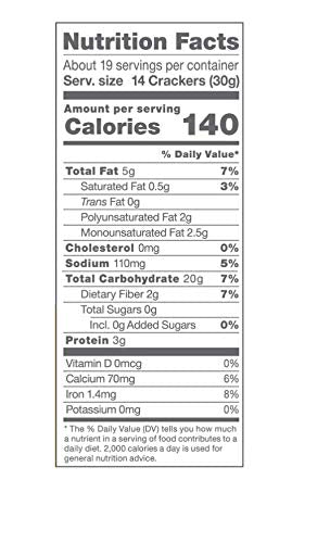 TH Foods Crunchmaster 5 Seed Multi-Grain Cracker , 20 Ounce (Pack of 1)