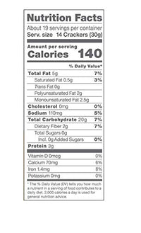 TH Foods Crunchmaster 5 Seed Multi-Grain Cracker , 20 Ounce (Pack of 1)