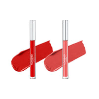 FLiCKA Tomato Liquid Matte Lipstick Transfer Proof, Smudge Proof, Non-Sticky, Creamy Lightweight Shade 6 & Shade 7 Combo
