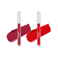 FLiCKA Tomato Liquid Matte Lipstick Transfer Proof, Smudge Proof, Non-Sticky, Creamy Lightweight Shade 4 & Shade 9 Combo