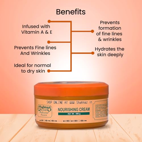 Shahnaz Husain Professional Power Nourishing Cream, Blueberry, 400 g