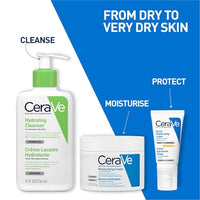 CeraVe Moisturizing Cream For Dry To Very Dry Skin (340gm) - Formulated with 3 Essential Ceramides And Hyaluronic Acid | Non-Comedogenic Moisturizer For Face and Body