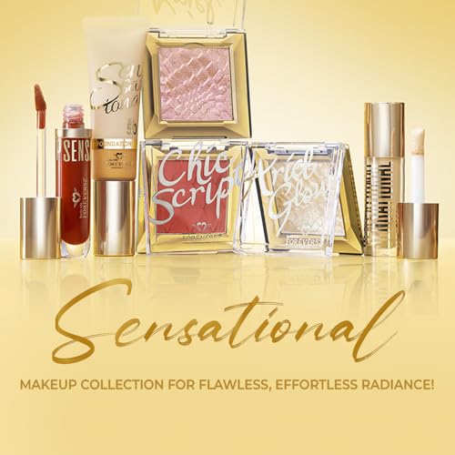 Daily Life Forever52 Sensational Glow Duo - Chic Script Blush + Ariel Glow Highlighter | Radiant Flush & Luminous Highlight | Smooth, Blendable, Long-Wear Formula for a Sculpted Highlighter (Cardinal-05& Monochrome-06)