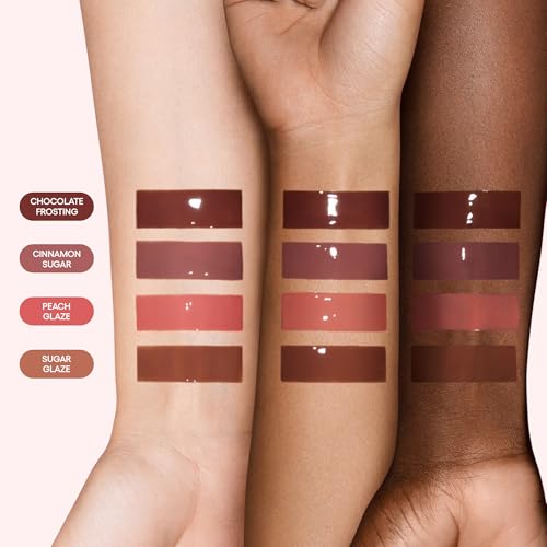 Laneige Glaze Craze Tinted Lip Serum | Plumping, Nourishing Hydration with Polypeptide and Ceramides | Lip Balm for Dry & Chapped Lips |Ultra Glamorous Shiny Lips | Cinnamon Sugar(Mauve Pink)-12g