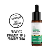 Dr. Sheth's Kesar & 2% Kojic Acid Ampoule Serum | For Glowing Skin | Daily Use Pigmentation Fighting Serum | For Dark Spots | For Men & Women | 30 ml