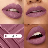 Seven Seas Mocha Lips Matte Liquid Lipstick | Non-Transfer Liquid Lipstick | 12 Hours Long Lasting | Highly Pigmented | Intense Color Payoff | Smudgeproof Liquid Lipstick for Women (207, 4ml)