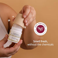 Carmesi Natural Underarm Roll On Deodorant for Women | 95% Natural + 5% Essential Ingredients | For Fresh Underarms All Day | No Alcohol & Aluminium | Sweet Summer | 50 ml