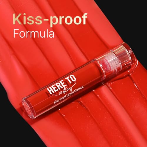 Swiss Beauty Select Here To Stay Liquid Matte Lipstick with Kiss-Proof Formula | Infused with Vitamin E | Non-Transfer, Smudgeproof | 12-18 Hrs Stay | Shade - Touch of Brown, 3ml |