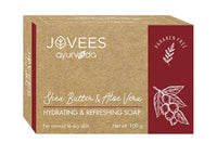 Jovees Herbal Orange Peel & Honey Soap 100 g, Basil Turmeric Anti Bacterial 100 g, Cinnamon & Neem Anti Acne Face Bar 75 g, Shea Butter & Aloe Vera Hydrating 100 g Soap Combo 4
