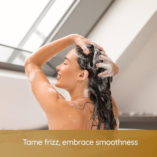 Raaga Professional Pro Botanix Anti-Frizz Shampoo with Shea Butter | Smoothes and Controls Unruly Frizzy Hair, Deep Moisturization | Suitable For Men & Women (1000 ml)