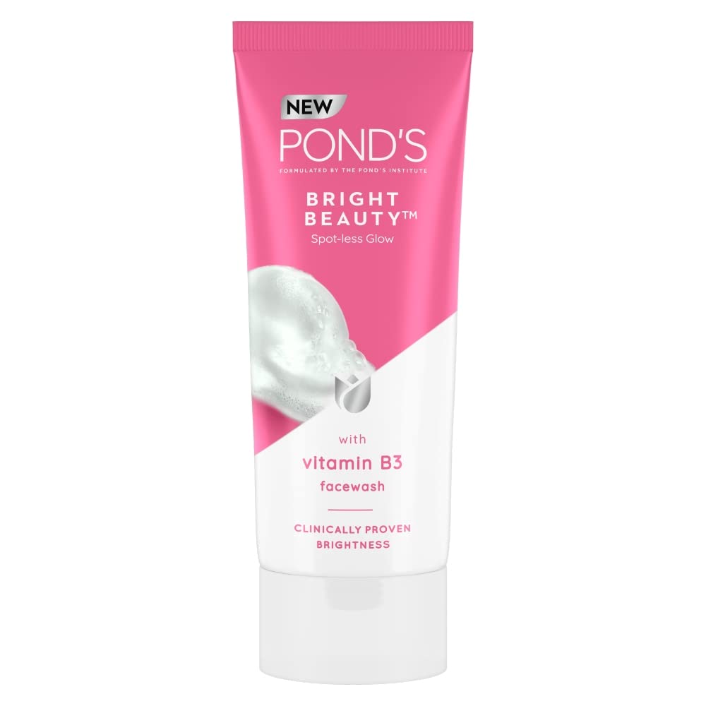 Pond's Bright Beauty Spot-Less Fairness & Germ Removal Facewash 200 G&POND's Triple Vitamin Moisturising Body Lotion 275 ml