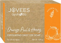 Jovees Herbal Orange Peel Soap (100g) + Henna & Ginseng Anti Hair Loss Shampoo (300ml) + Shea butter Moisturiser (100g) + Papaya Face wash (120ml) Set Of 4