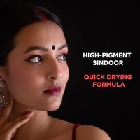 Orgatre Sindoor Liquid Red & Maroon For Women Combo Pack | Long-Lasting, Smudge-Proof & Skin-Friendly | Ideal for Regular Wear, Weddings, Festivals & Traditional Ceremonies | Each 4.5ml